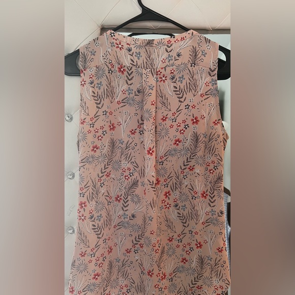 Loft Lightweight Floral Spring Sleeveless Top Size XS - Picture 1 of 6